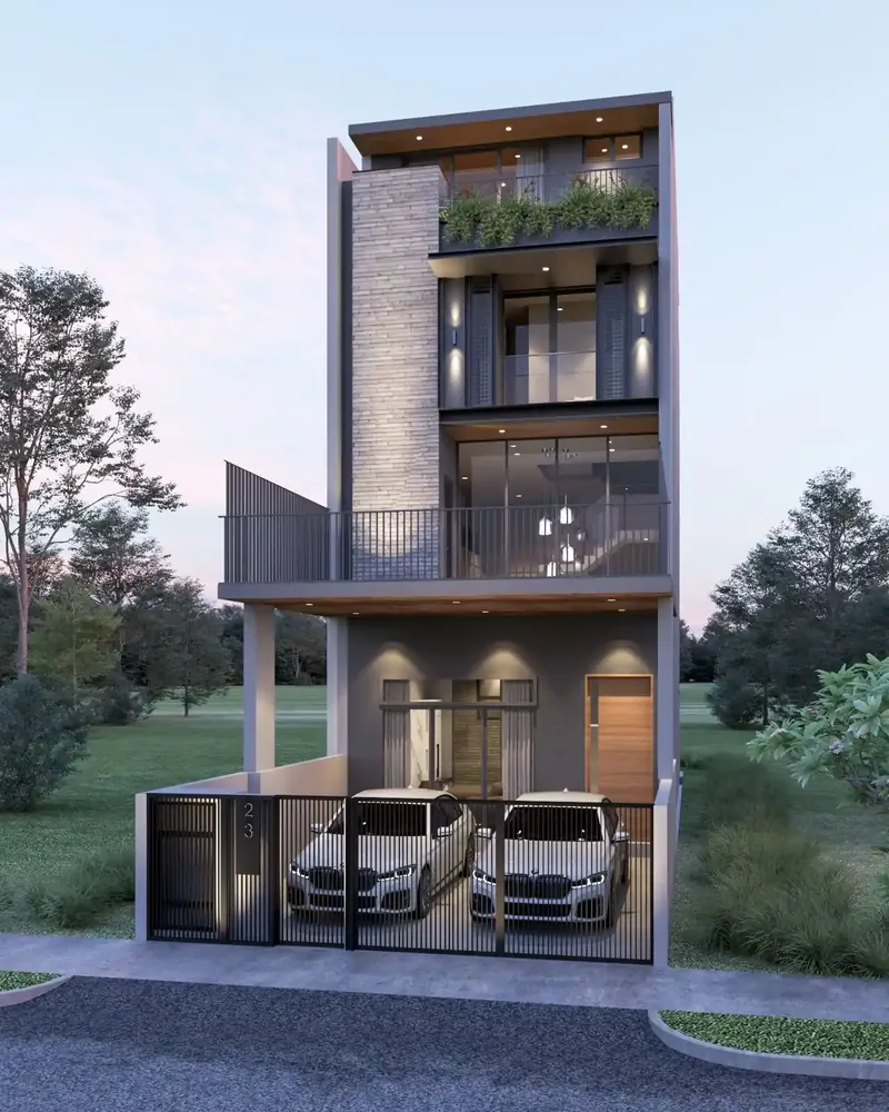 3-Sty Inter-Terrace